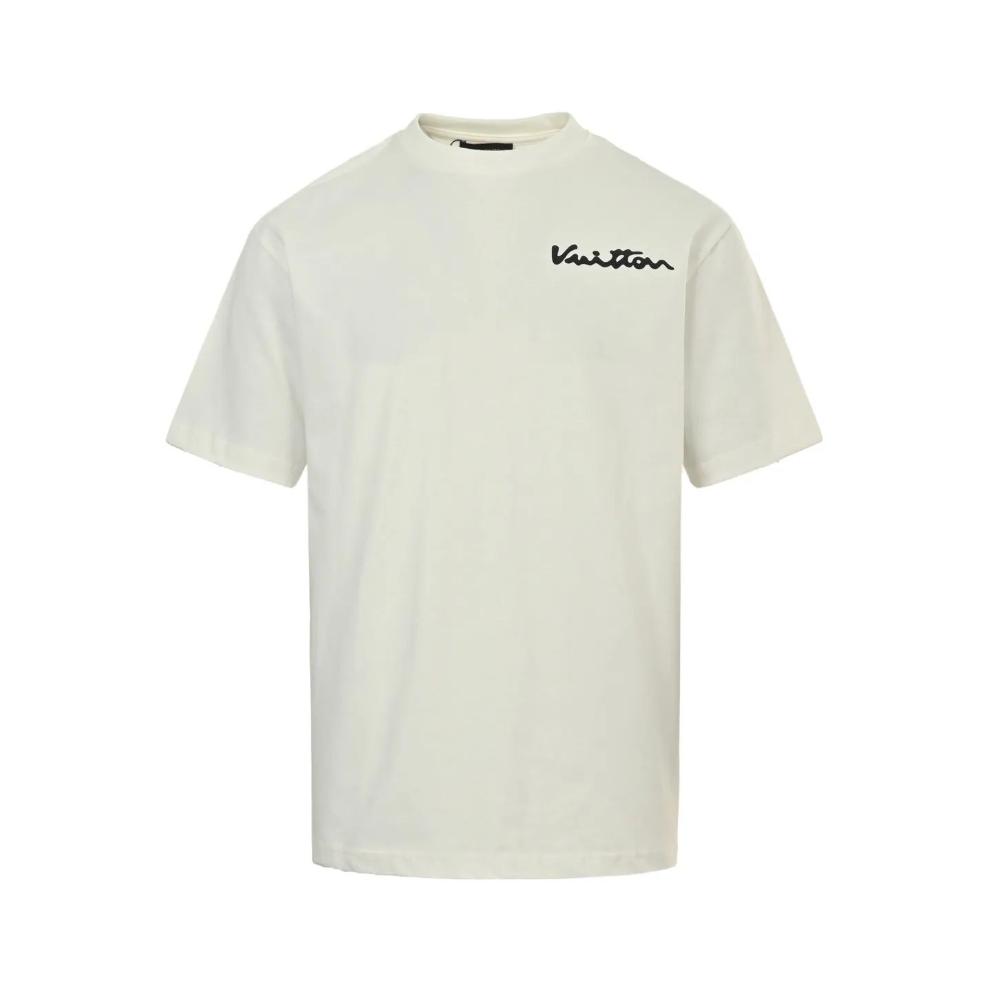 Louis Vuitton/Louis Vuitton 24ss back sun foam printed short sleeves